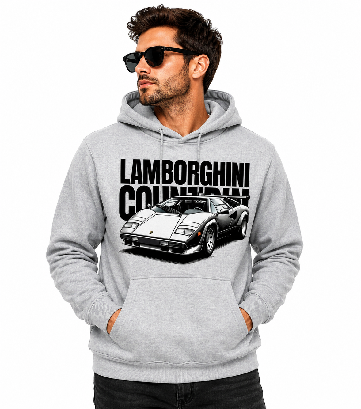 BLUZA KANGURKA LAMBORGHINI COUNTACH | Bluza i resorak |