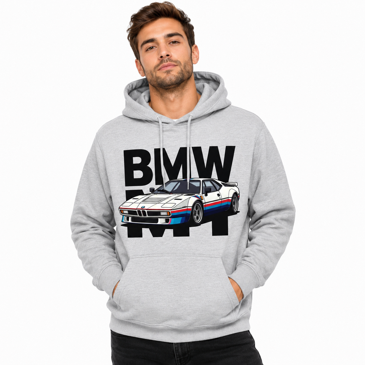 BLUZA KANGURKA BMW M1 | Bluza i resorak |
