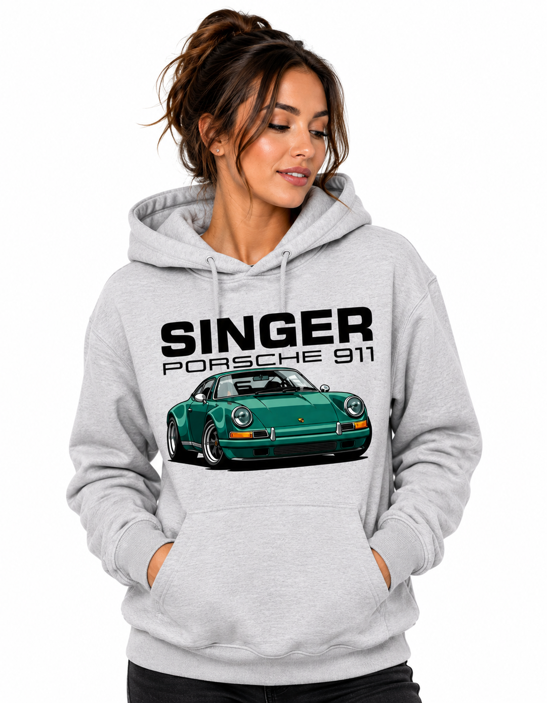 BLUZA KANGURKA PORSCHE SINGER | Bluza i resorak |