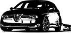 Naklejka ALFA ROMEO