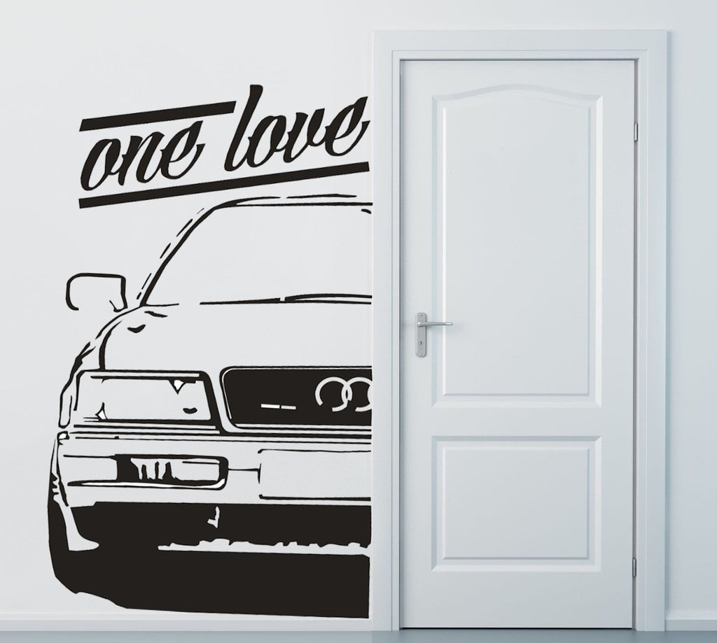 Naklejka AUDI 80