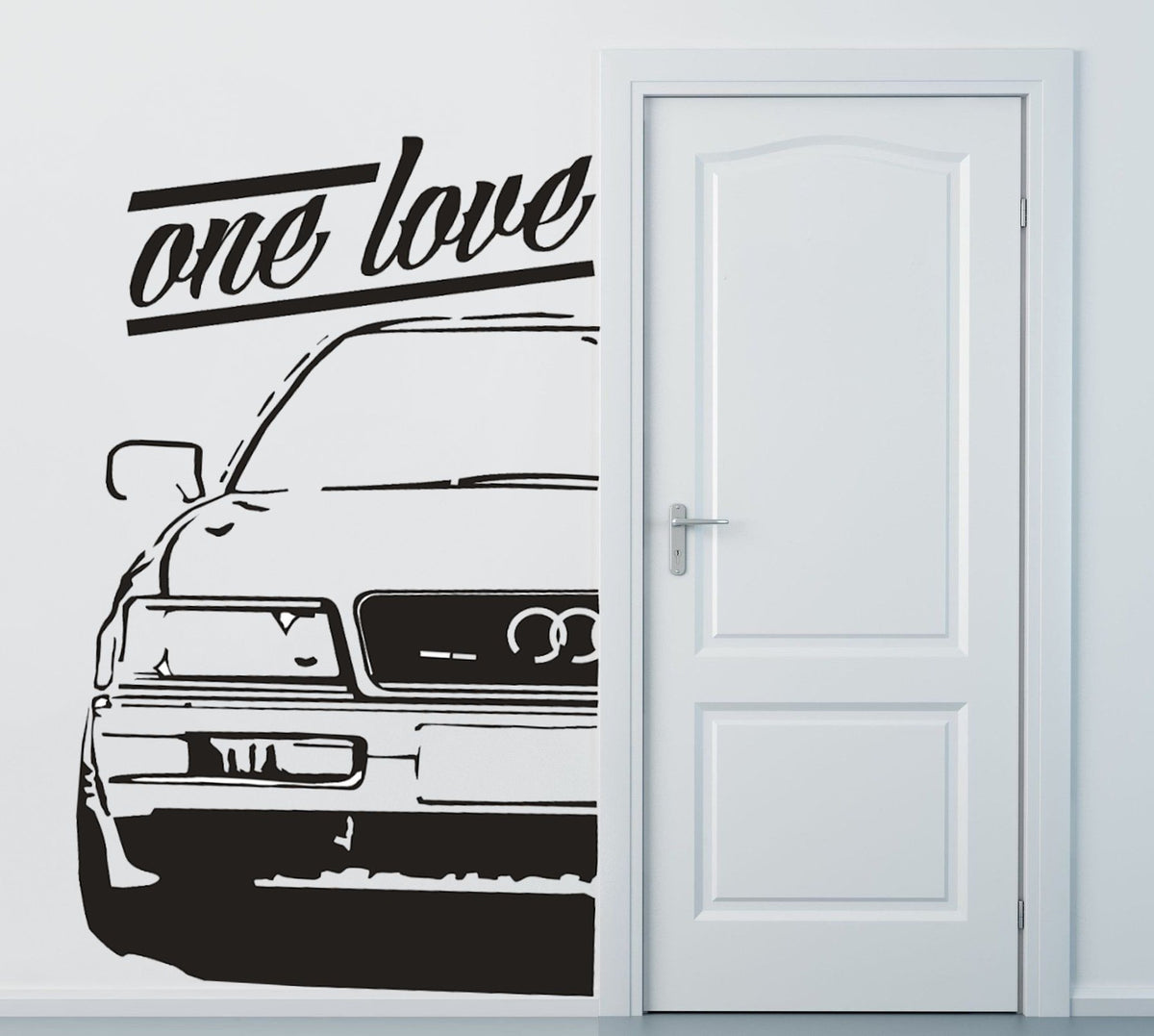 Naklejka AUDI 80
