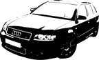 Naklejka AUDI A4