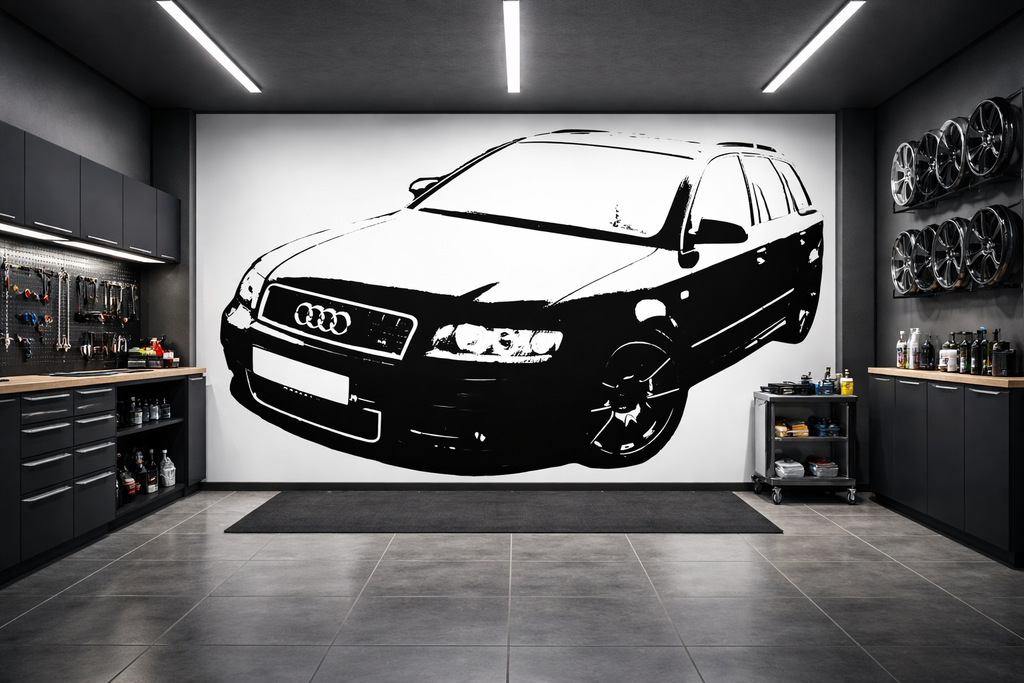Naklejka AUDI A4
