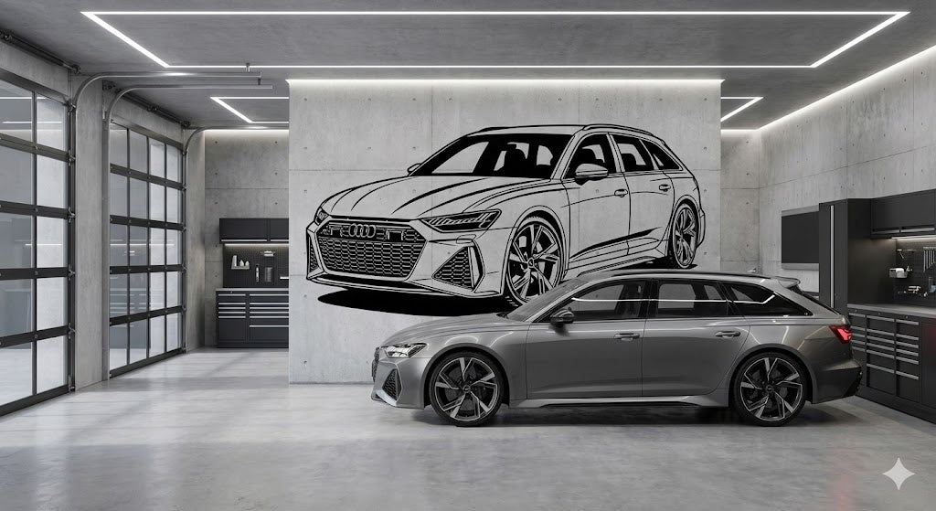 Naklejka AUDI RS