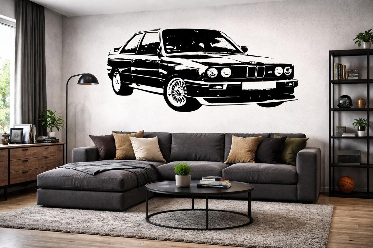 Naklejka BMW E30