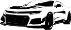 Naklejka CHEVROLET CAMARO