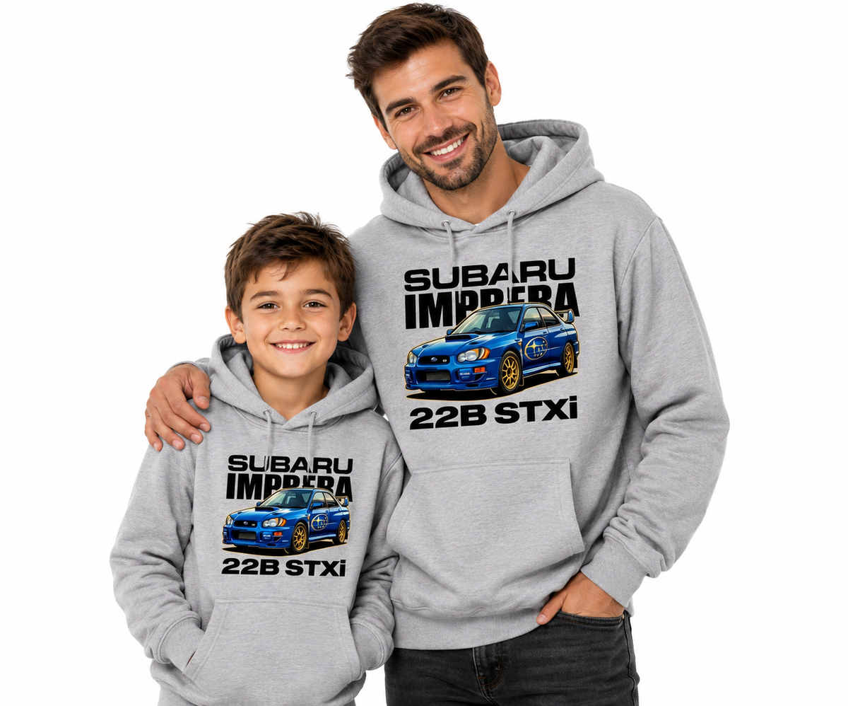 BLUZA KANGURKA SUBARU IMPREZA 22B STI | Bluza i resorak |
