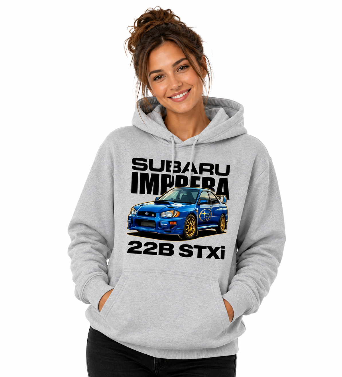 BLUZA KANGURKA SUBARU IMPREZA 22B STI | Bluza i resorak |