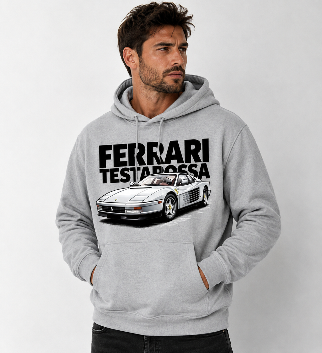 BLUZA KANGURKA FERRARI TESTAROSSA | Bluza i resorak |