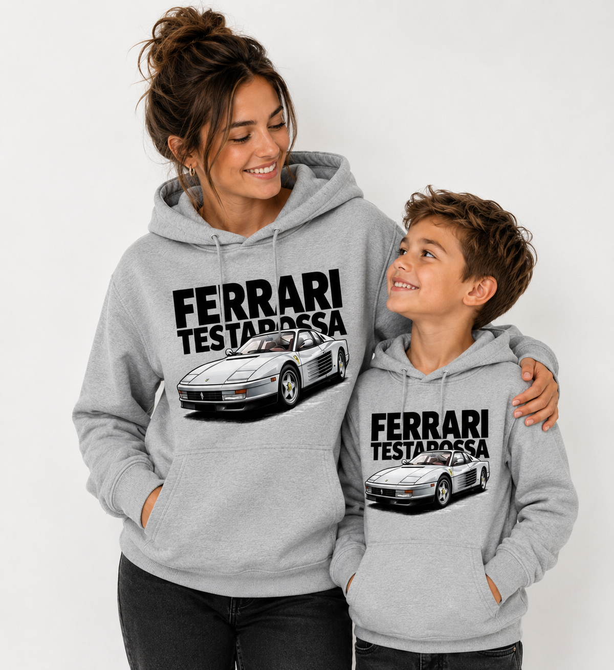 BLUZA KANGURKA FERRARI TESTAROSSA | Bluza i resorak |