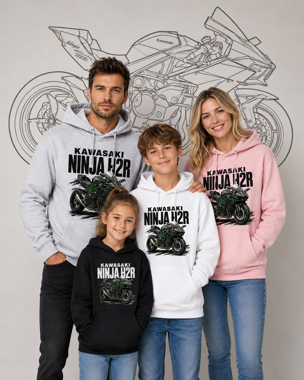 KAWASAKI NINJA H2R | Bluza i Resorak |