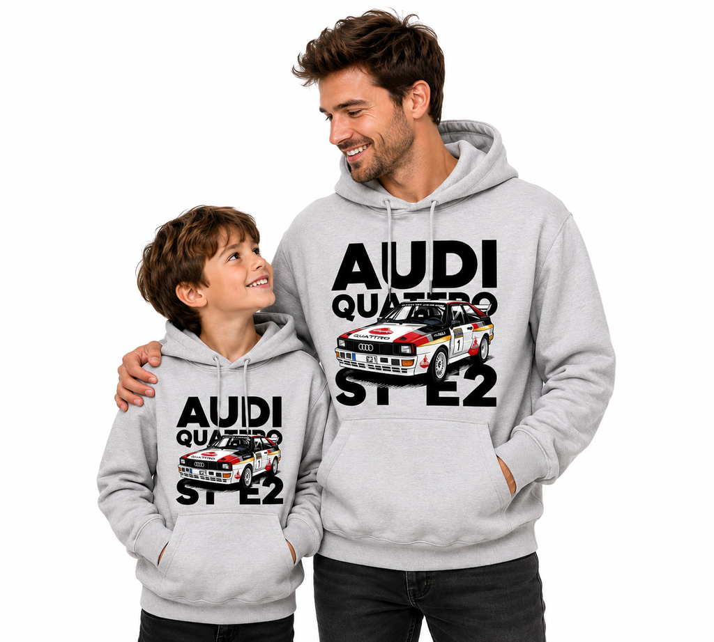 BLUZA KANGURKA AUDI QUATTRO S1 E2 | Bluza i resorak |