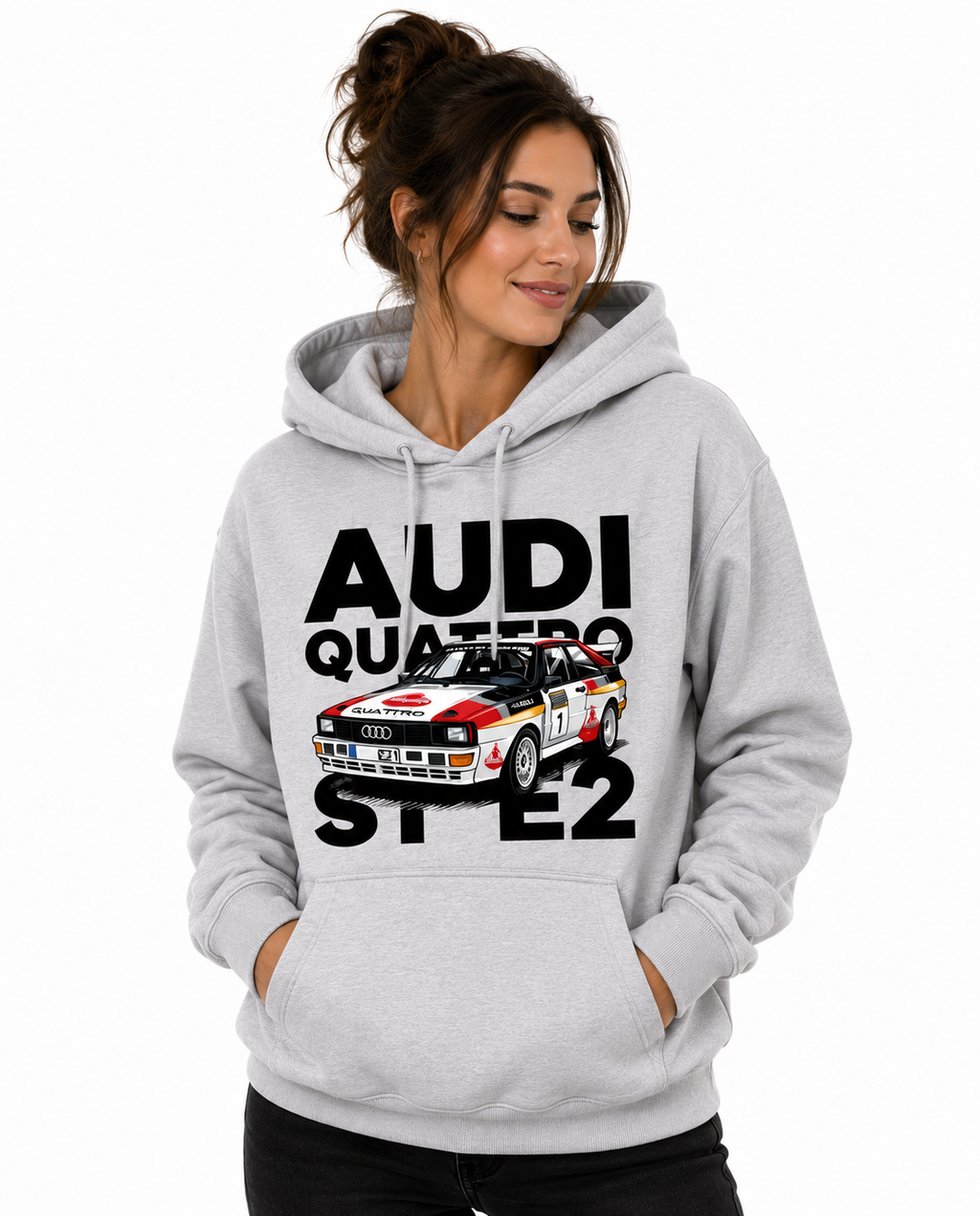 BLUZA KANGURKA AUDI QUATTRO S1 E2 | Bluza i resorak |