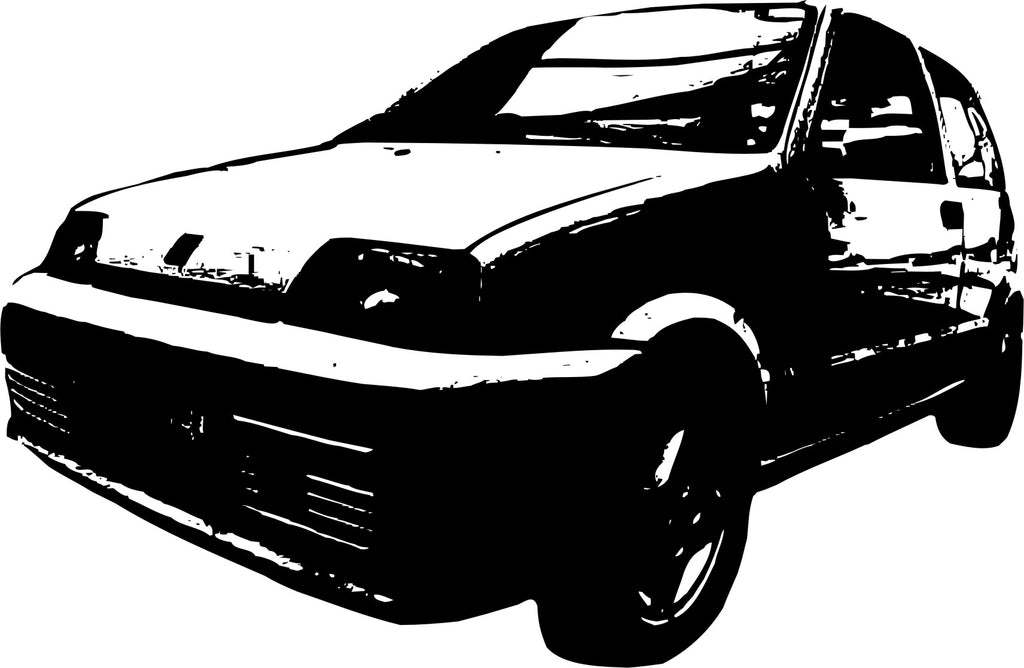 Naklejka FIAT CINQUECENTO