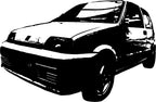 Naklejka FIAT CINQUECENTO
