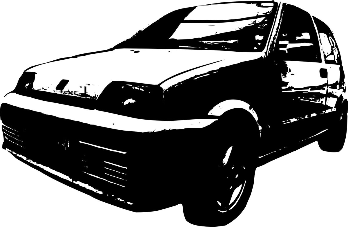Naklejka FIAT CINQUECENTO