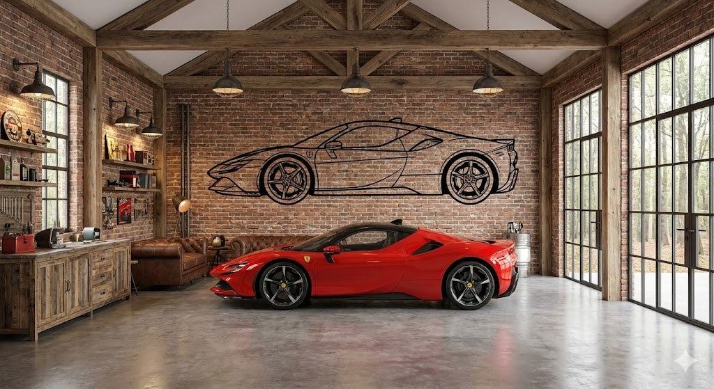 Naklejka FERRARI