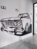 Naklejka FIAT 125
