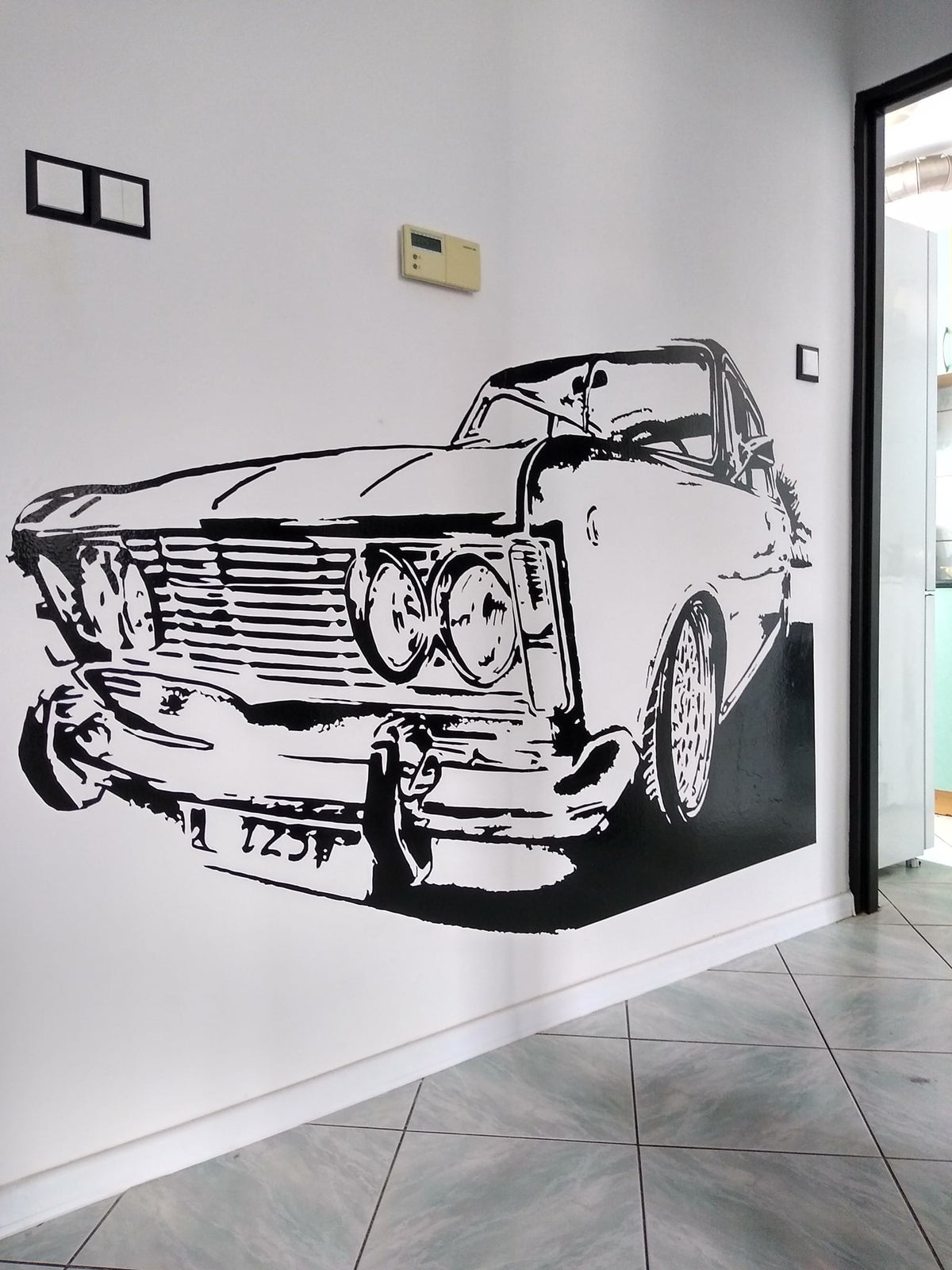 Naklejka FIAT 125