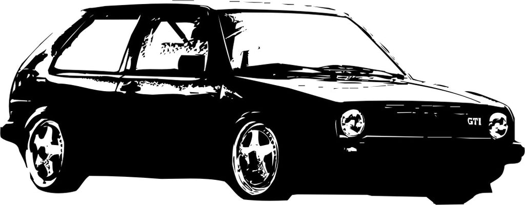 Naklejka VW GOLF 1