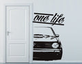 Naklejka VW GOLF 2 DRZWI