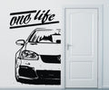 Naklejka VW GOLF 5 DRZWI