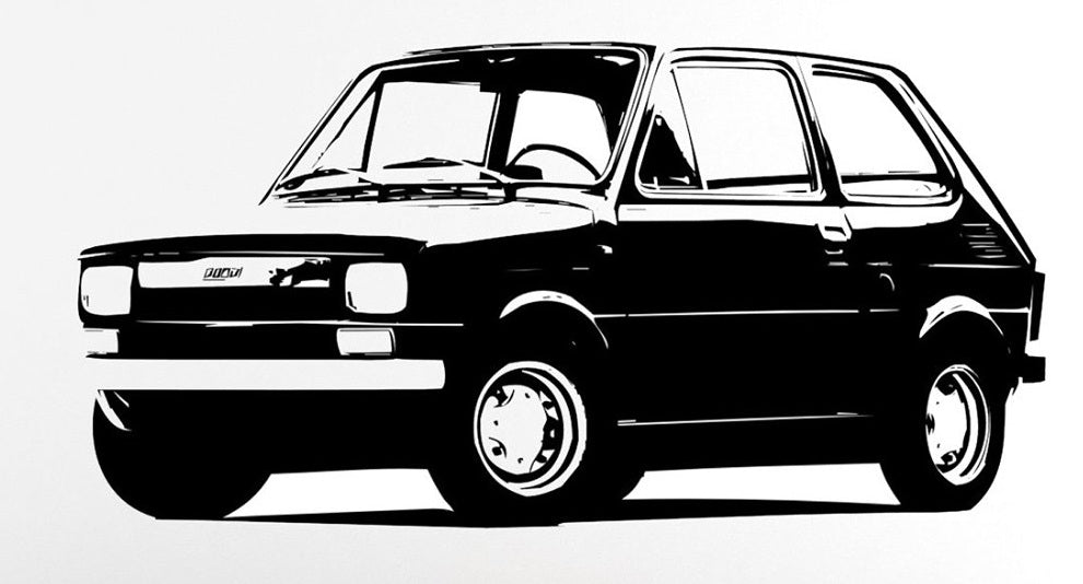 Naklejka FIAT 126p