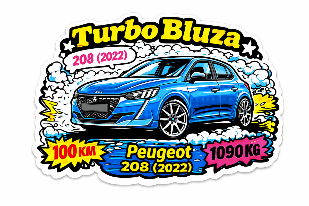 Bluza "TURBO" PEUGEOT 208