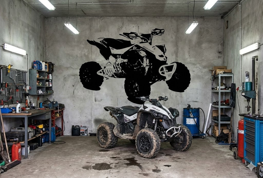 Naklejka QUAD
