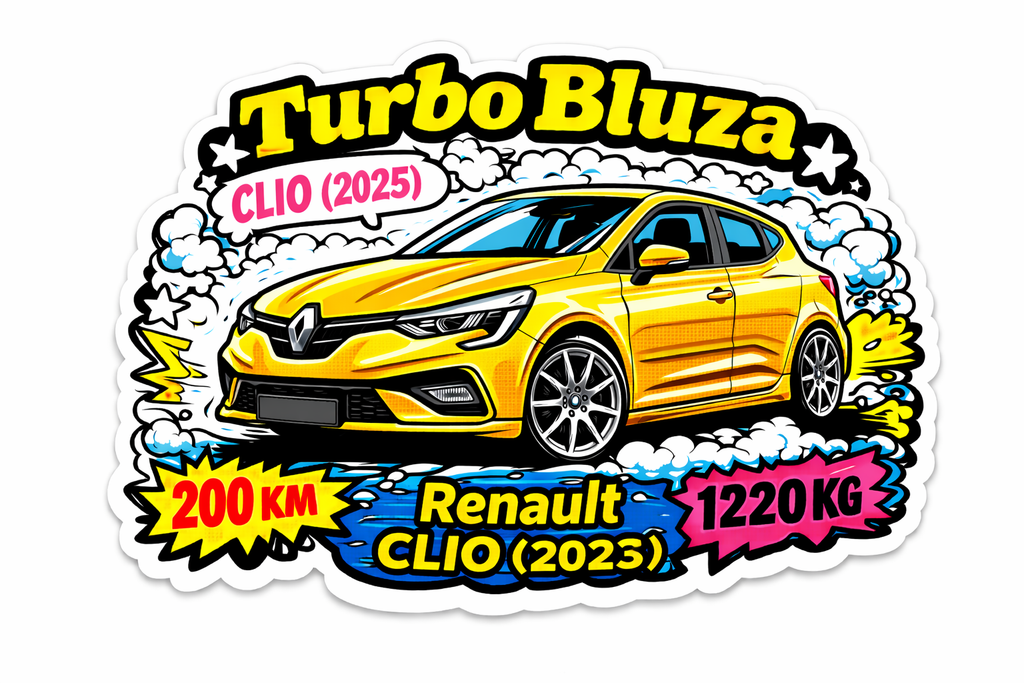 Bluza "TURBO" RENAULT CLIO