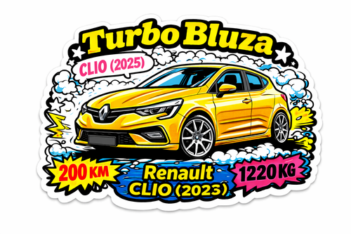Bluza "TURBO" RENAULT CLIO