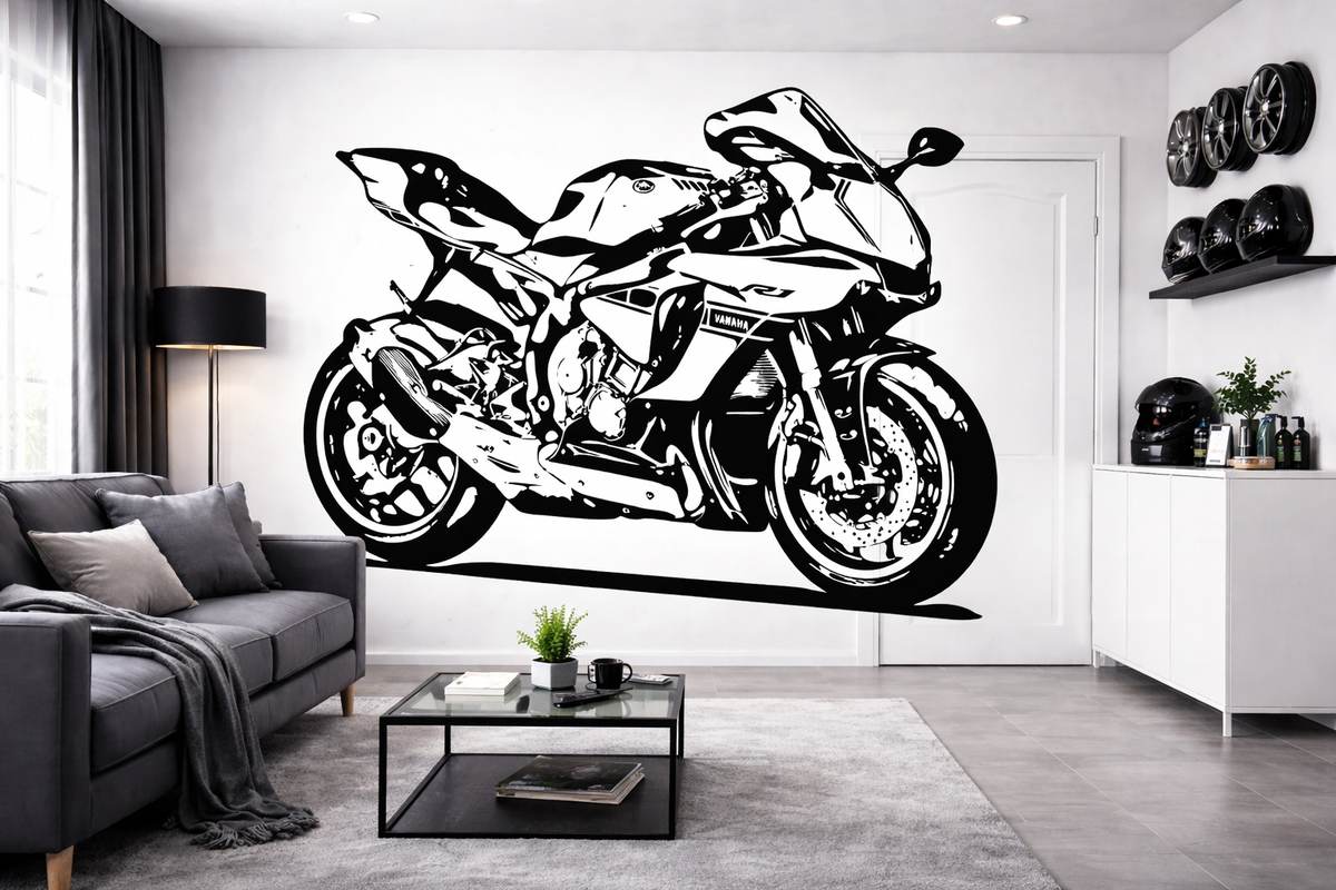 Naklejka YAMAHA R1