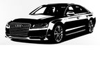 Naklejka AUDI A8