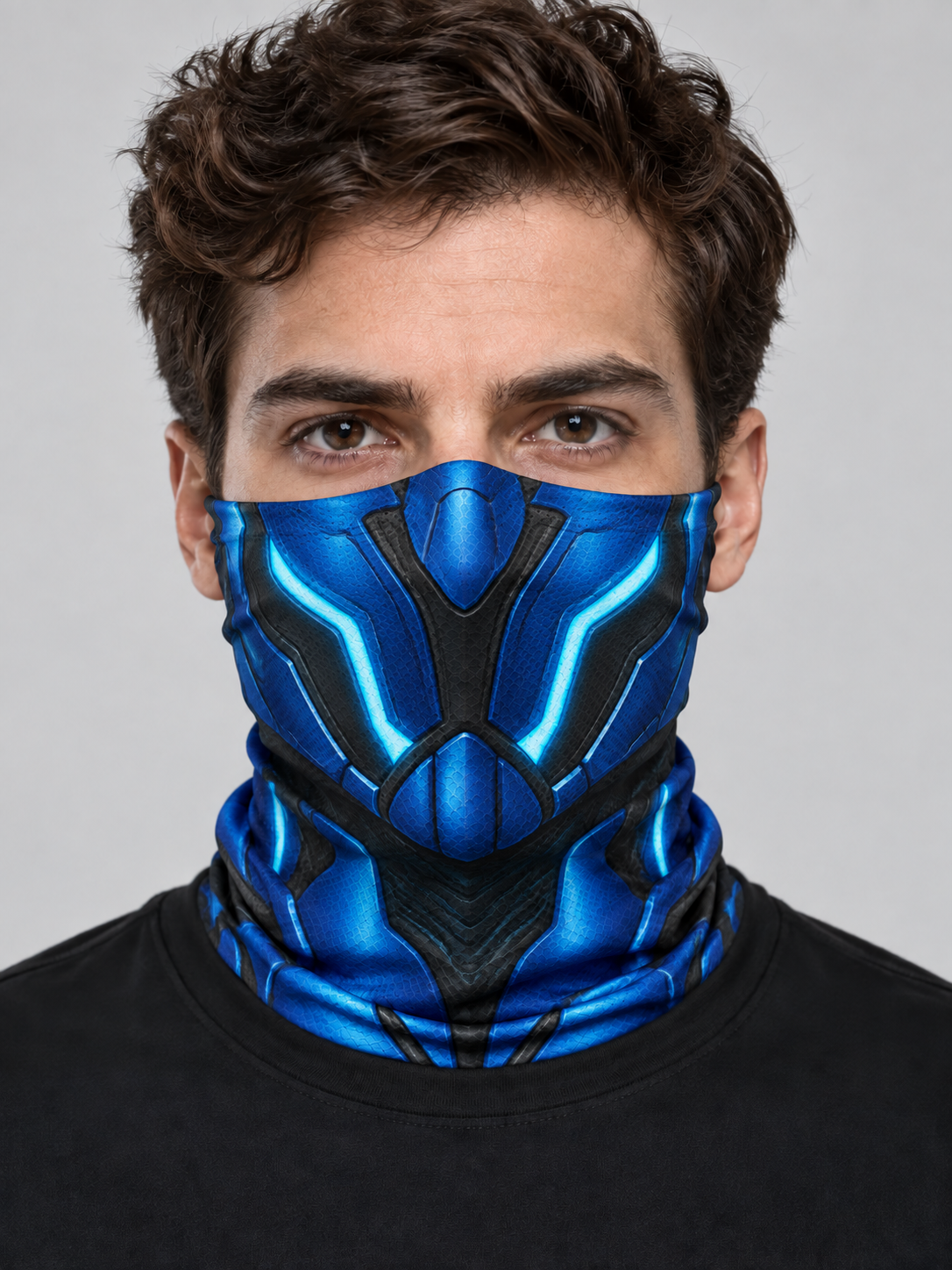 Bandana na twarz Blue Beetle