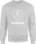 BLUZA MĘSKA BEZ KAPTURA DUŻE LOGO SCANIA