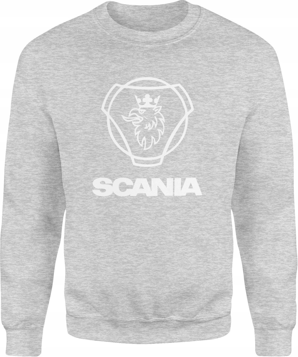 BLUZA MĘSKA BEZ KAPTURA DUŻE LOGO SCANIA