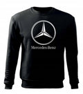 BLUZA MĘSKA BEZ KAPTURA Logo Mercedes