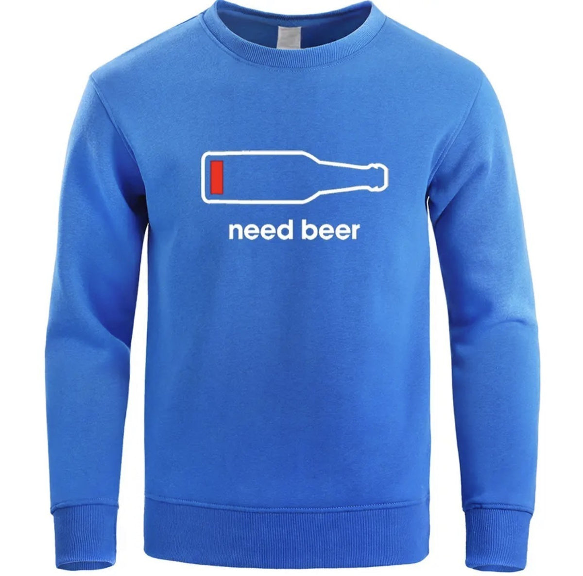 BLUZA BEZ KAPTURA NEED BEER