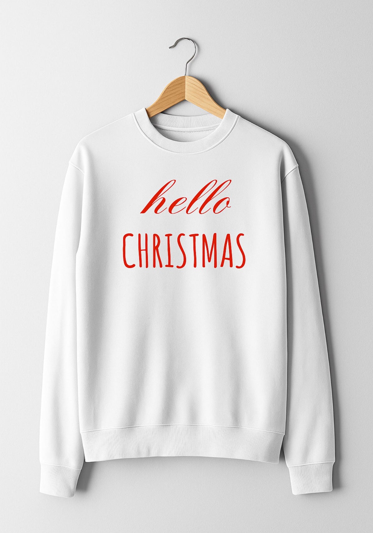 BLUZA BEZ KAPTURA święta HELLO CHRISTMAS