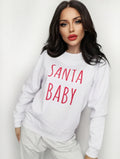 BLUZA BEZ KAPTURA święta SANTA BABY