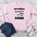 BLUZA BEZ KAPTURA WREDNA PYSKATA