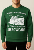 BLUZA BEZ KAPTURA WSZYSCY RODZĄ SIĘ RÓWNI KIEROWCA