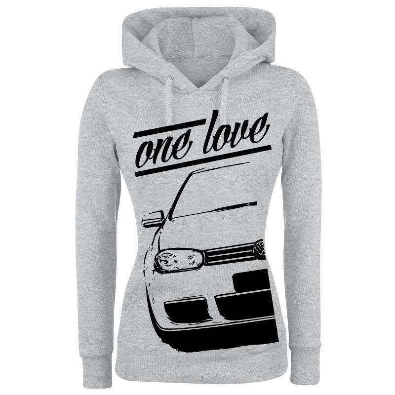 BLUZA DAMSKA ONE LOVE KONTURY VOLKSWAGEN GOLF 4
