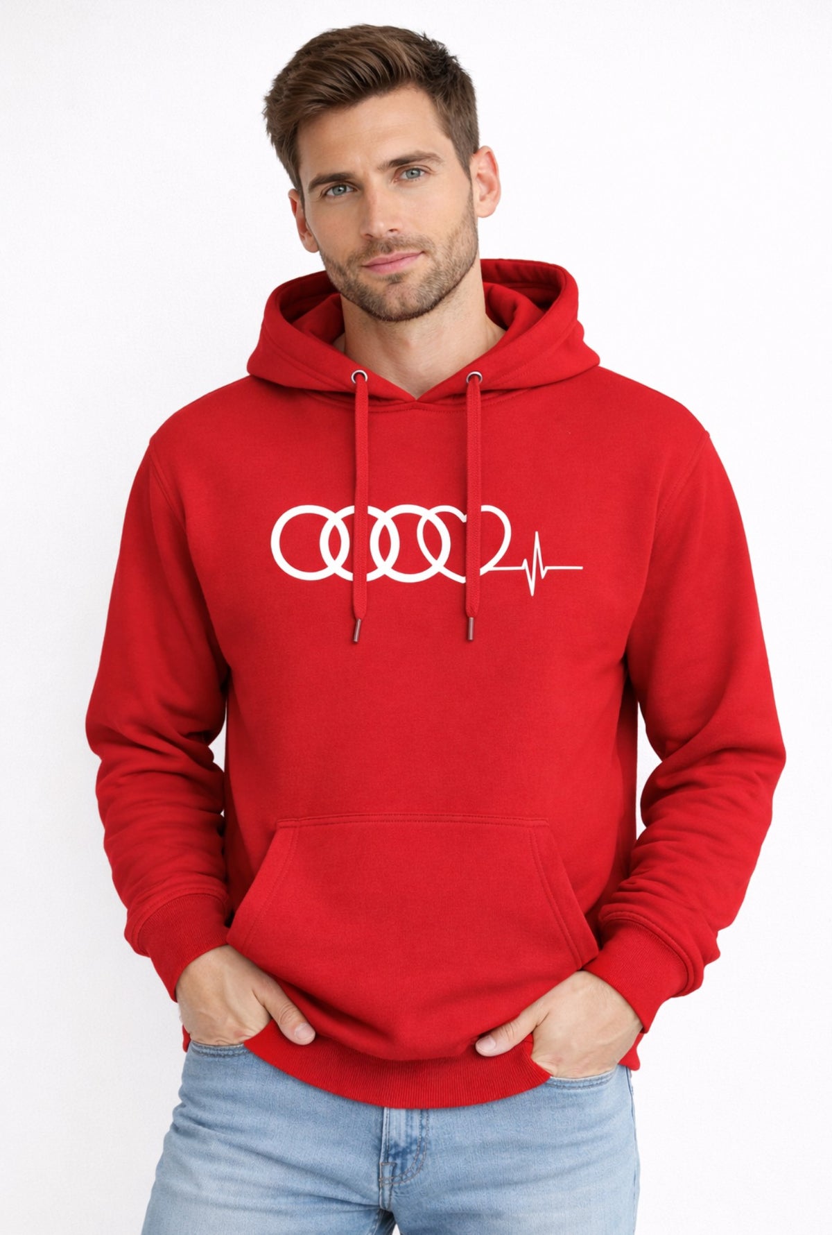 BLUZA KANGURKA AUDI SERCE I PULS