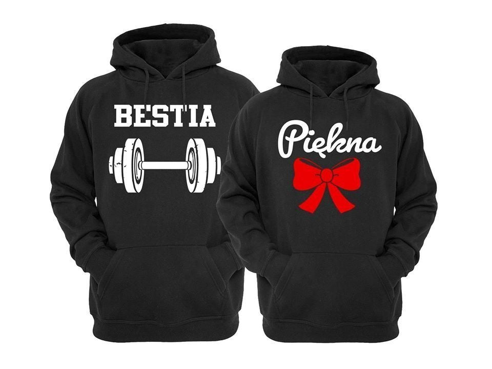 KOMPLET BLUZ BESTIA PIĘKNA