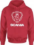 BLUZA MĘSKA KANGURKA DUŻE LOGO SCANIA