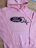 Bluza kangurka FORD serce
