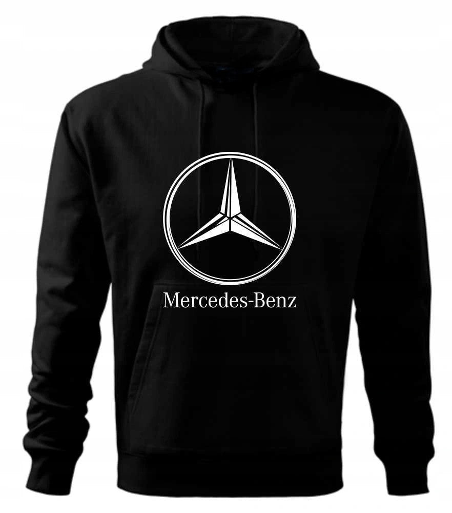 BLUZA MĘSKA KANGURKA Logo Mercedes