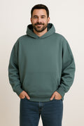 BLUZA KANGURKA OVERSIZE GŁADKA UNISEX